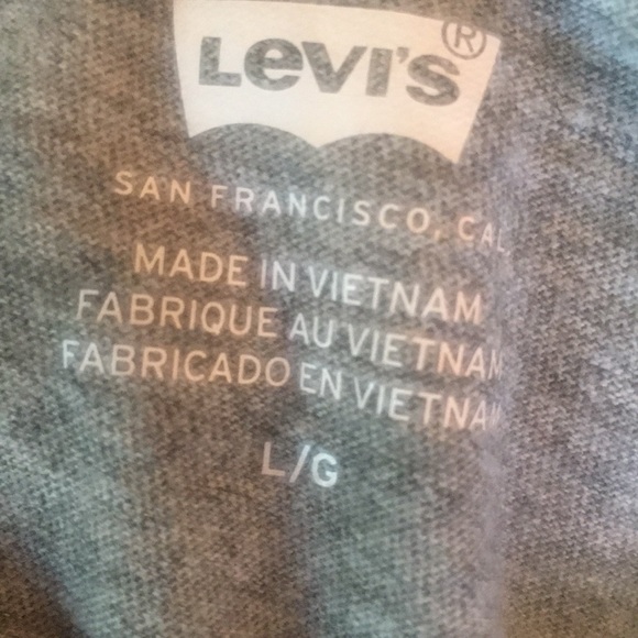 LEVIS gray logo t-shirt - Picture 7 of 12
